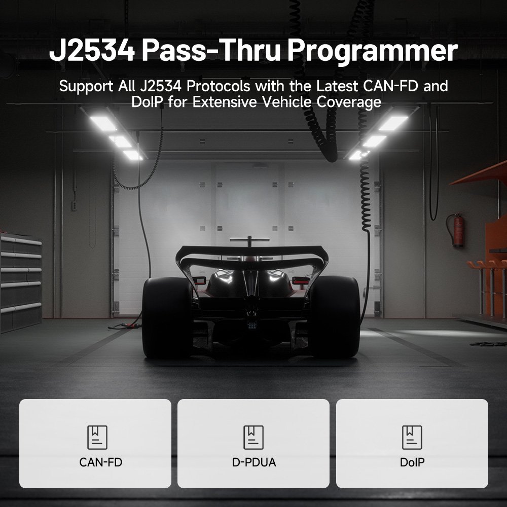 1.J2534 Pass-Thru Programmer