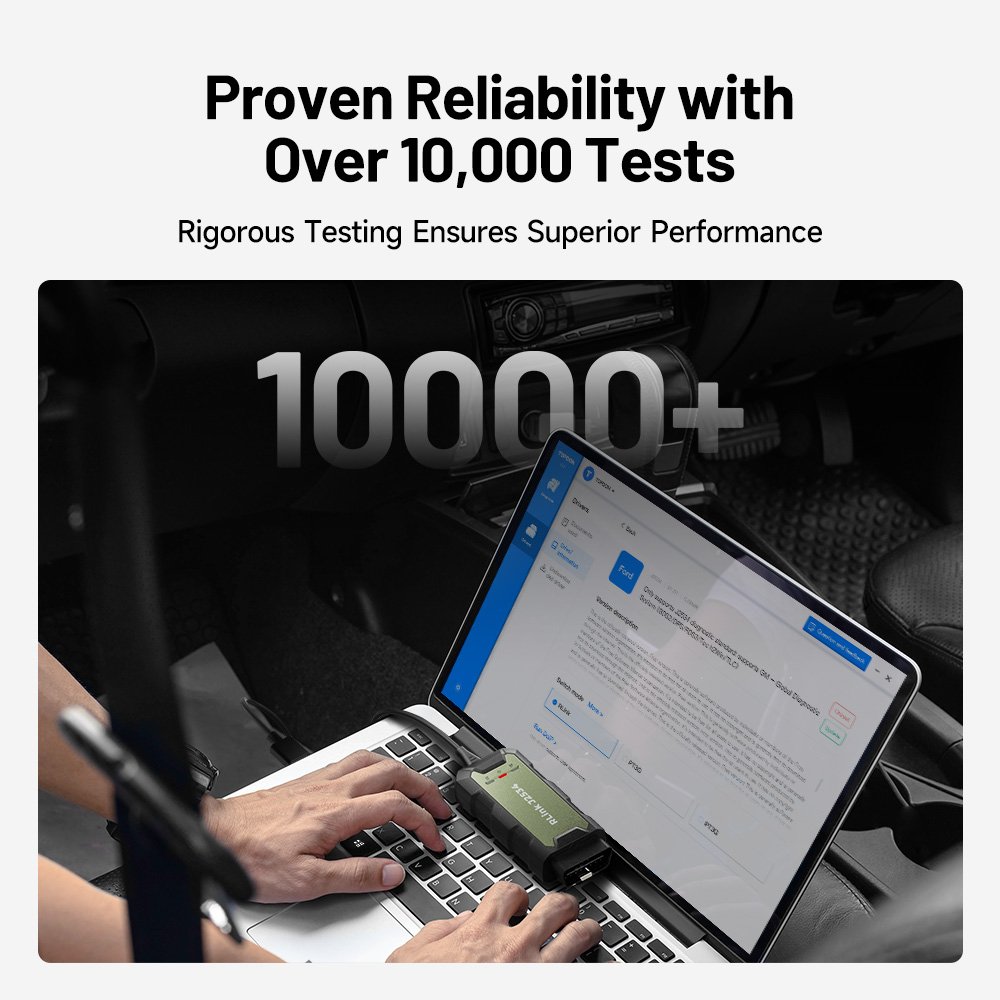 6.Proven Reliability with Over 10,000 Tests