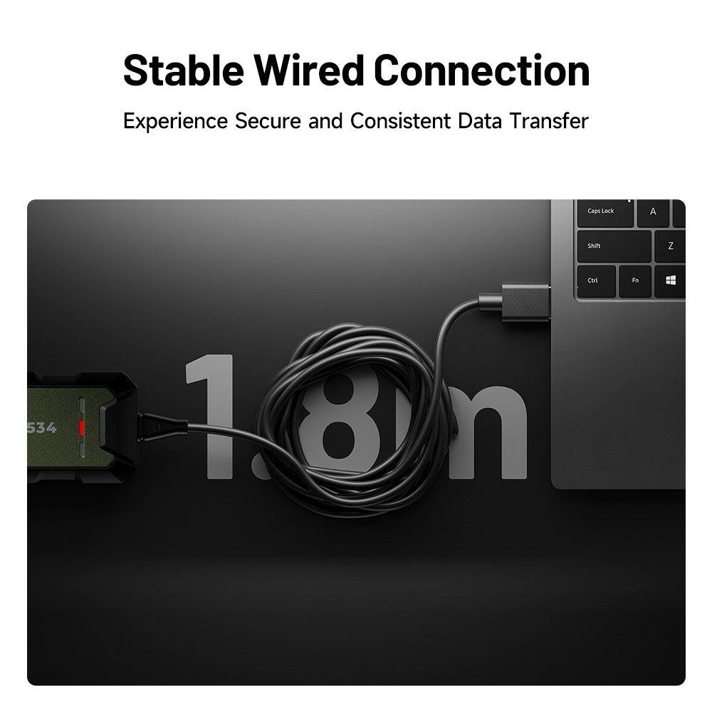 7.Stable Wired Connection